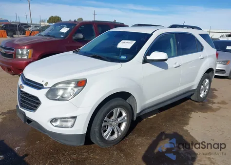 2016 Chevrolet Equinox Lt из США, поврежденный, VIN 2GNALCEK7G6114805